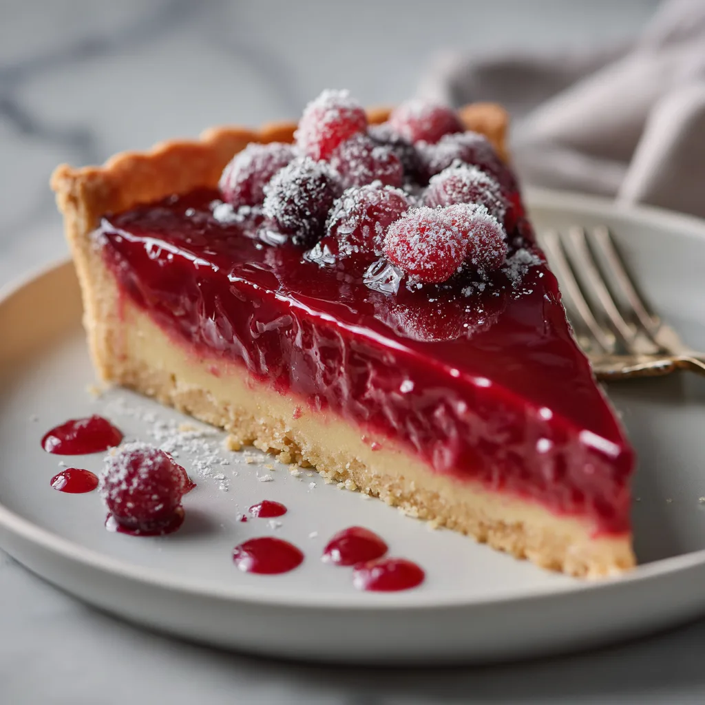 Stunning Cranberry Curd Tart: A Showstopping Dessert for Every Season ...