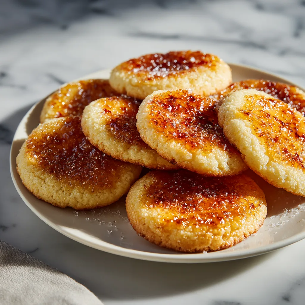 Irresistible Crème Brûlée Cookies – A Bakery-Style Dessert at Home ...