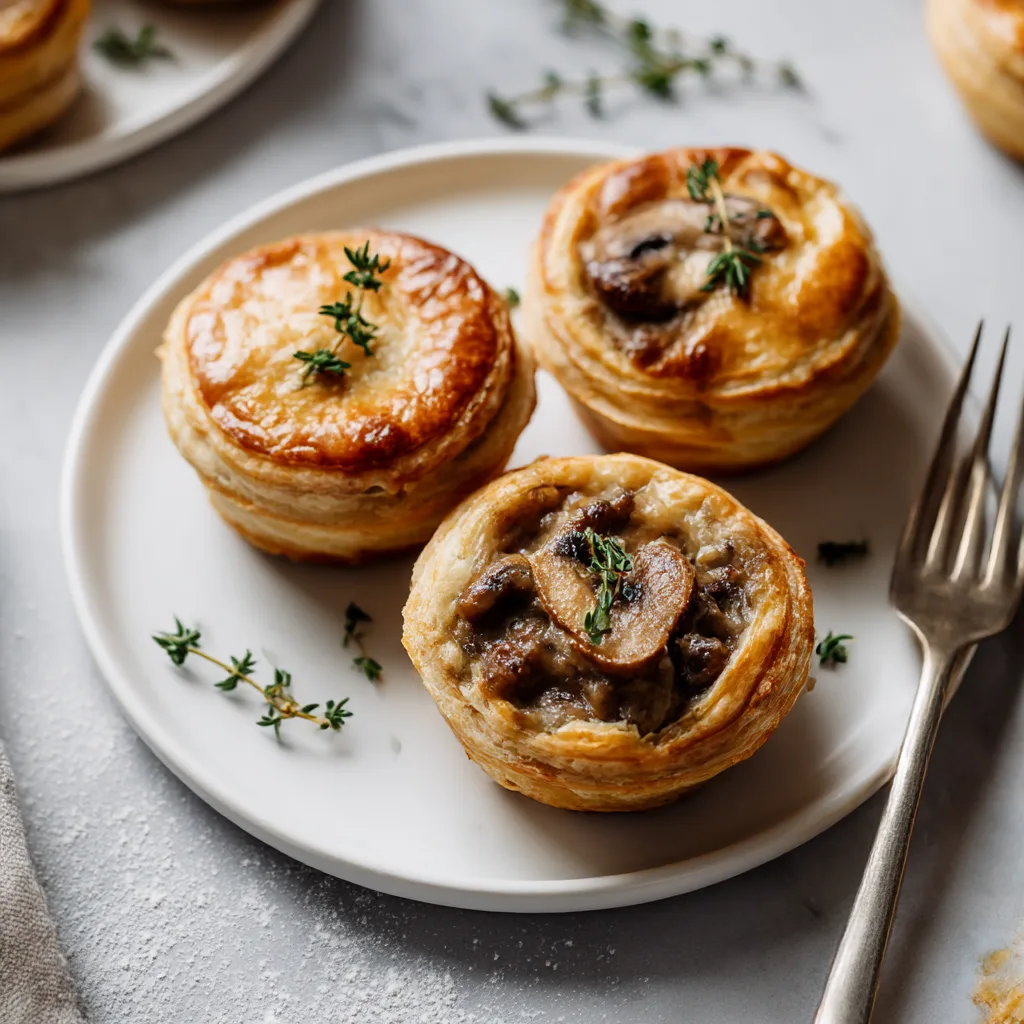 Savory Steak & Mushroom Mini Pies: A Comforting Homemade Treat