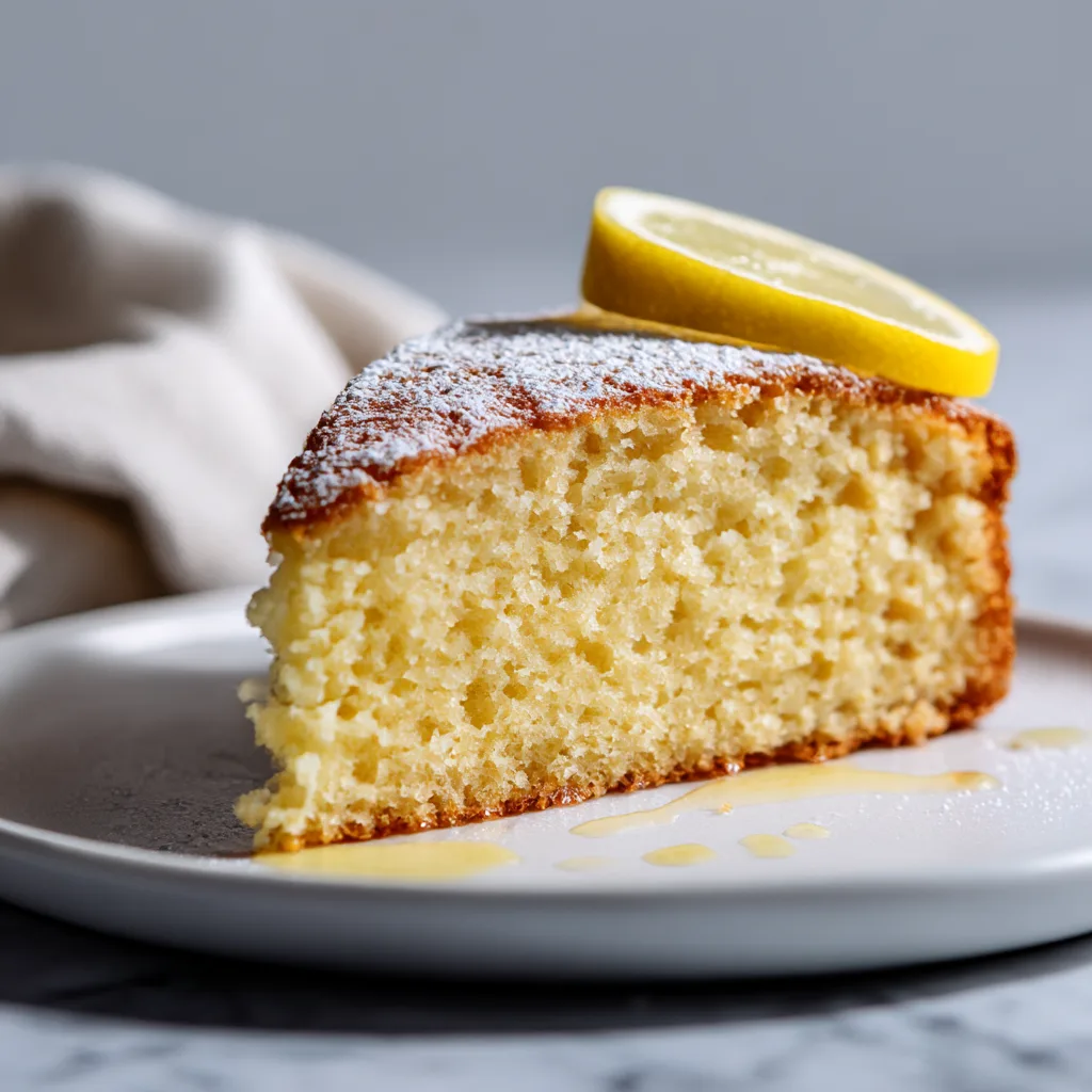 Moist Italian Lemon Olive Oil Cake: A Citrus Delight