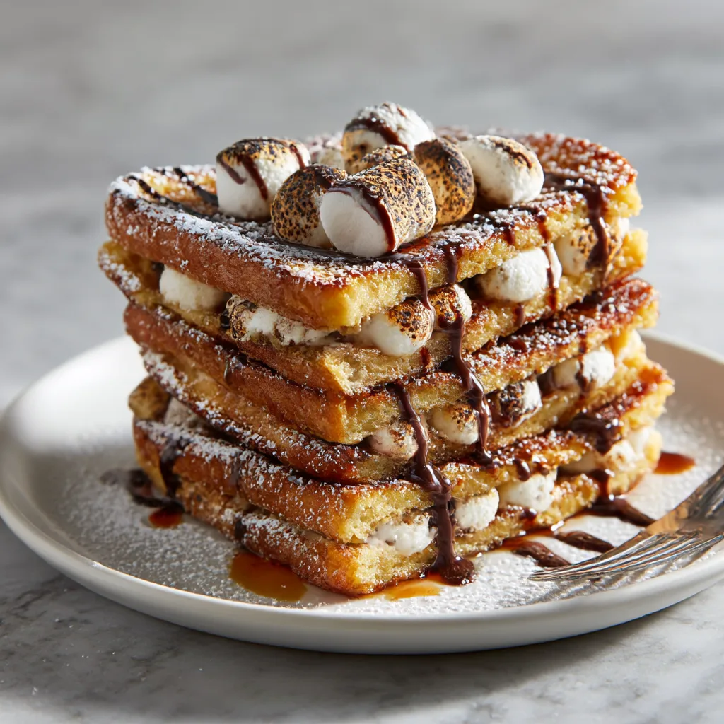 Gooey S’mores French Toast Stack: A Decadent Treat for Any Occasion