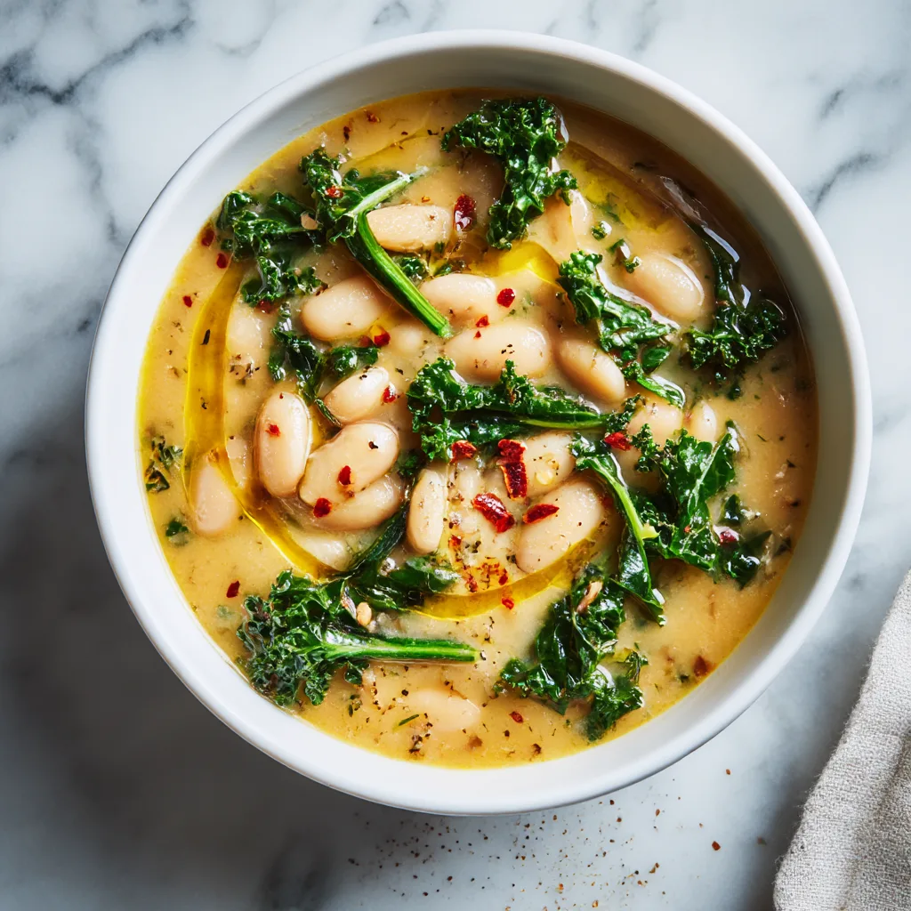 Golden Kale & White Bean Soup: A Cozy, Nourishing Bowl of Comfort