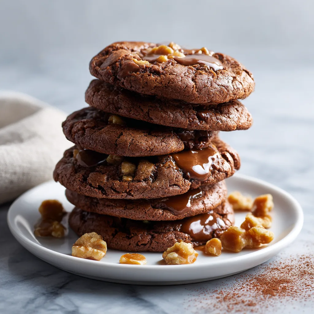Thick Toffee Walnut Chocolate Cookies – Bakery-Style, Chewy, and Loaded with Flavor