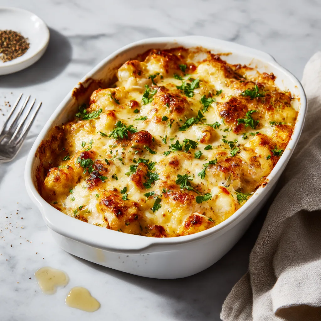 Cheesy Chicken Bake – The Ultimate Comfort Food Casserole