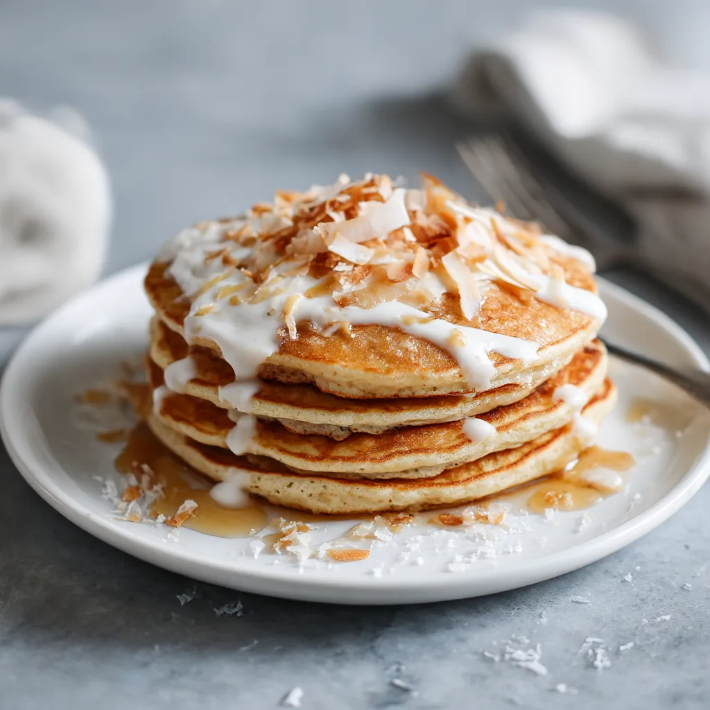 Easy Sweet Coconut Cream Pancakes – The Ultimate Tropical Breakfast Treat